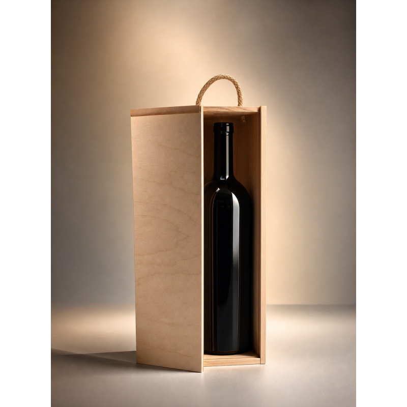 Caja de madera para Botella Magnum 1.5L | Estuches Plamar