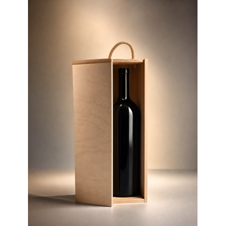 Caja de madera para Botella Magnum 1.5L | Estuches Plamar