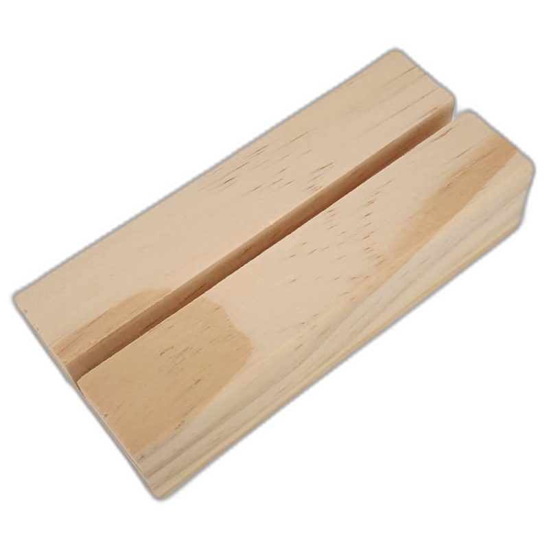 Peana de Madera para Fotos | Soporte Fotográfico Artesanal | Plamar