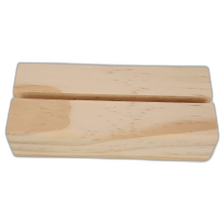Peana de Madera para Fotos | Soporte Fotográfico Artesanal | Plamar