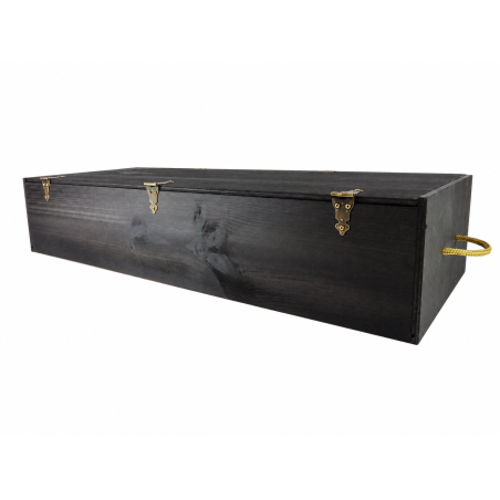 Estuche Jamonero Premium Negro con Cierres Rústicos | Estuches Plamar