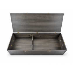 Estuche Jamonero Premium Negro con Cierres Rústicos | Estuches Plamar