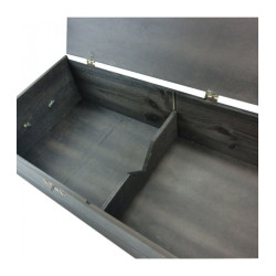 Estuche Jamonero Premium Negro con Cierres Rústicos | Estuches Plamar