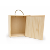 Caja de madera para un queso