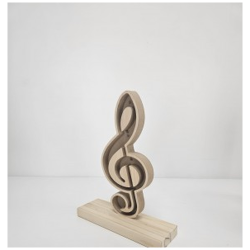 Siluetas y Símbolos de Madera Decorativos | Estuches Plamar
