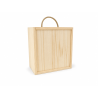 Caja de madera para un queso