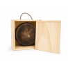 Caja de madera para un queso