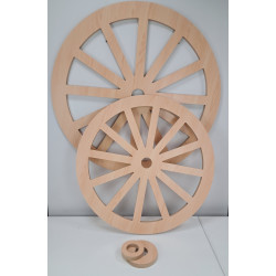 Rueda de Carro de Madera | Decoración Rústica | Estuches Plamar