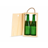 Caja de madera para cervezas