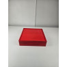 Caja Madera Roja Tapa Corredera | Outlet | Regalos Navidad