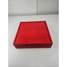 Caja Madera Roja Tapa Corredera | Outlet | Regalos Navidad