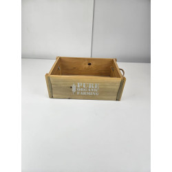 Caja Madera Verde Impresiones | Outlet | Decoración Hogar