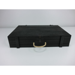 Caja Madera Rústica Cierres | Outlet | Almacenamiento Colecciones