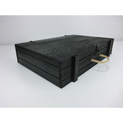 Caja Madera Rústica Cierres | Outlet | Almacenamiento Colecciones