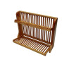 Escurreplatos de Pared Madera de Pino · 18 Platos · Outlet con Tara