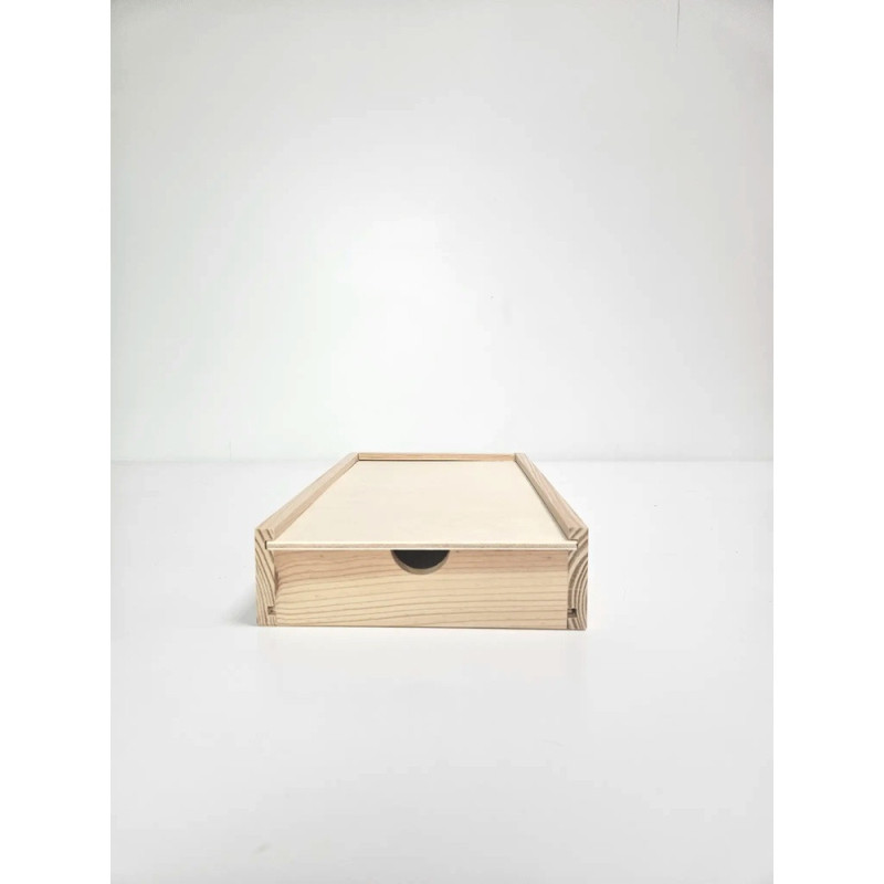 Caja Madera Fotos 15x25 y USB