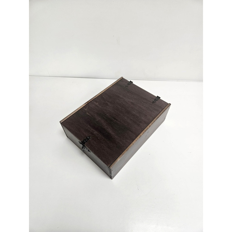Caja Madera 3 Botellas Vino Cierres Rústicos