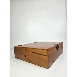 Caja Madera 4 Botellas Vino Cierres Rústicos