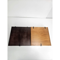 Caja Madera 4 Botellas Vino Cierres Rústicos