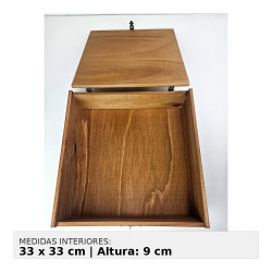 Caja Madera 4 Botellas Vino Cierres Rústicos
