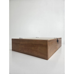 Caja Madera 6 Botellas Vino Cierres Rústicos