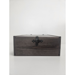 Caja Madera 3 Botellas Vino Cierres Rústicos