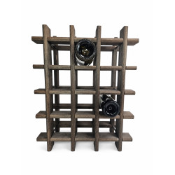 Botellero de madera 12 botellas