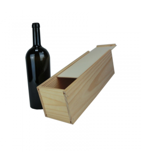 Caja de madera para botella Magnum