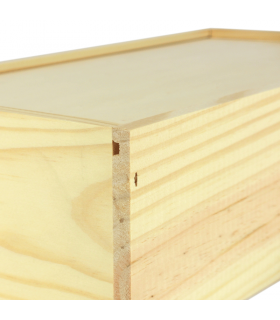 Caja de madera para 1 queso