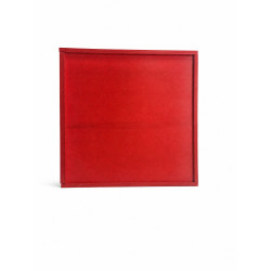 Caja Madera Roja Tapa Corredera | Outlet | Regalos Navidad