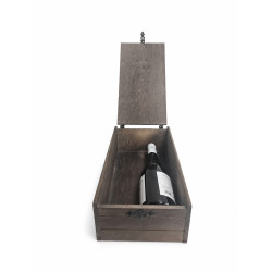 caja de madera con cierre rústicos