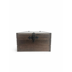 caja de madera con cierre rústicos