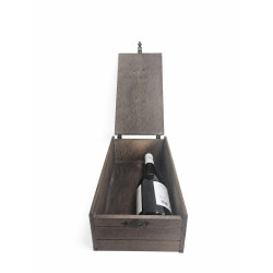 caja de madera con cierre rústicos