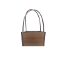 Cesta de Madera con Asa de Mimbre