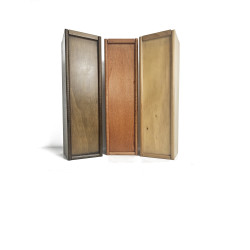 Caja de Madera para 1 Botella de Vino