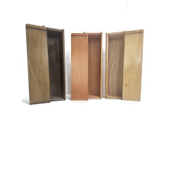 Caja de Madera para 1 Botella de Vino
