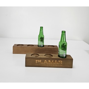 Cajas de madera para botellines de cerveza